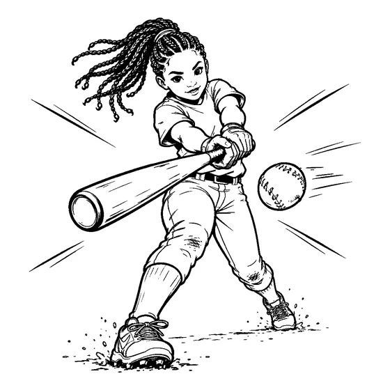 Comic-style illustration from Big Debate: Baseball